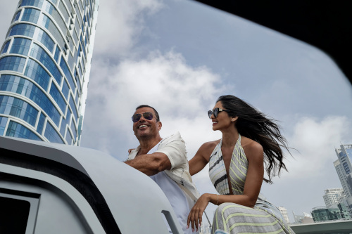 Amr Diab with Ennjy Kiwan in Dubai