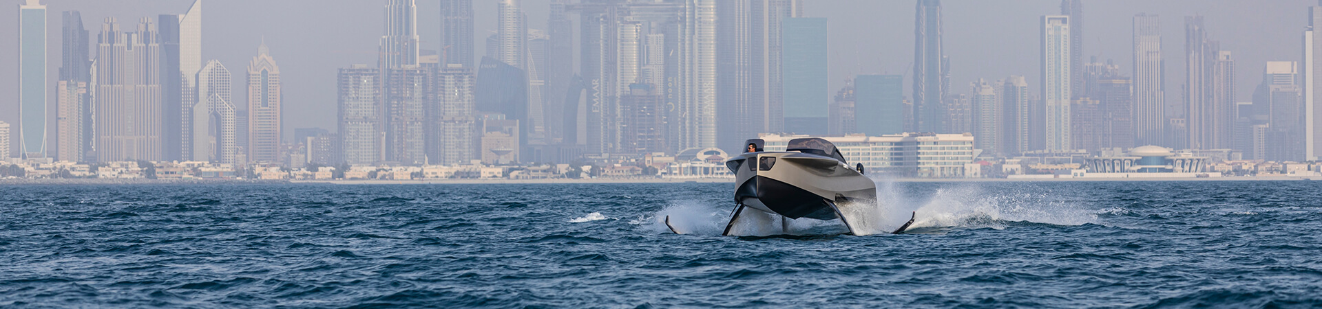 FOILER flying yacht